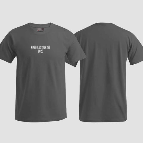 1024 "Abschlussklasse 2025" Abschluss T-Shirt einseitig bedruckt