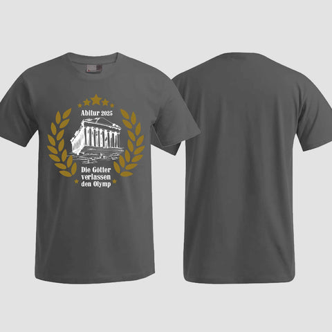 1040 "Olymp" ABI T-Shirt einseitig bedruckt