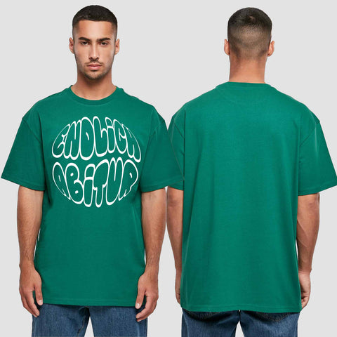1038 "Endlich Abitur" ABI Oversize T-Shirt einseitig bedruckt