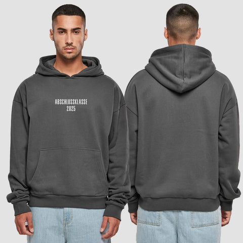 1024 "Abschlussklasse" Abschluss Premium Oversize Hoodie einseitig bedruckt