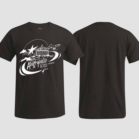 1046 "AbiKropolis" ABI T-Shirt einseitig bedruckt