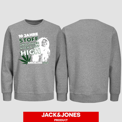 1030 "Stoff" Abschluss Sweatshirt by Jack&Jones einseitig bedruckt