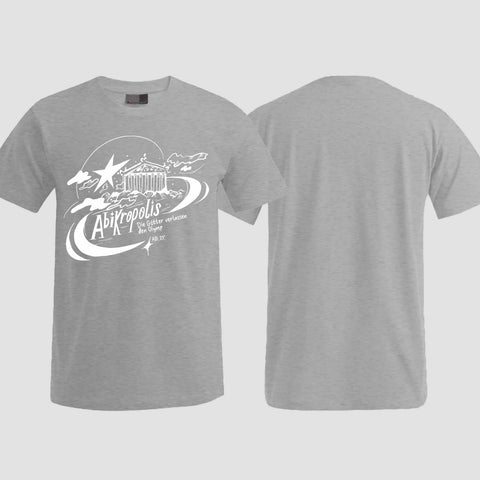 1046 "AbiKropolis" ABI T-Shirt einseitig bedruckt
