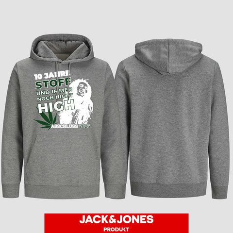 1030 "10 Jahre Stoff" Abschluss Hoodie by Jack&Jones einseitig bedruckt