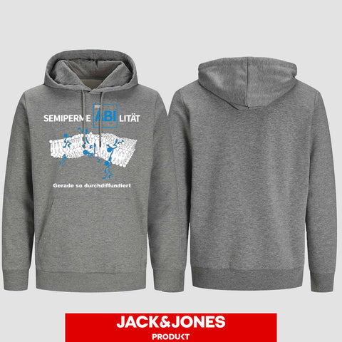 1033 "Durchdiffundiert" ABI Hoodie by Jack&Jones einseitig bedruckt