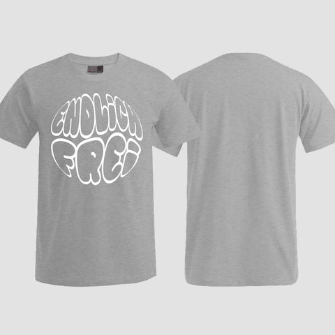 1034 "Endlich frei" Abschluss ABI T-Shirt einseitig bedruckt