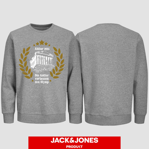 1040 "Olymp" Abi Sweatshirt by Jack&Jones einseitig bedruckt