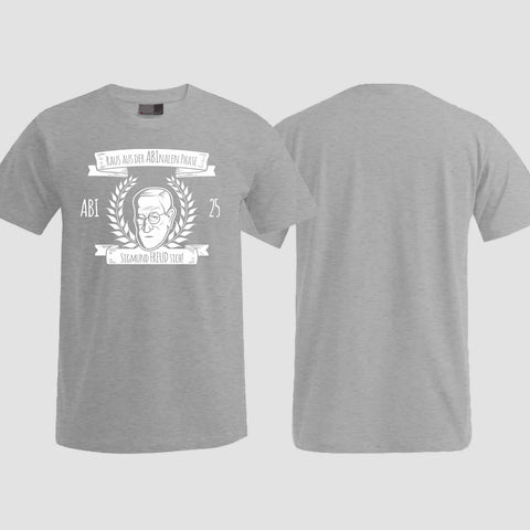 1005 "Abinale Phase" Abi T-Shirt einseitig bedruckt