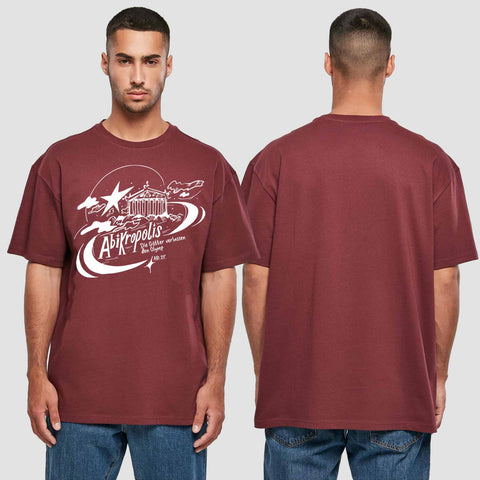 1046 "AbiKropolis" ABI Oversize T-Shirt einseitig bedruckt