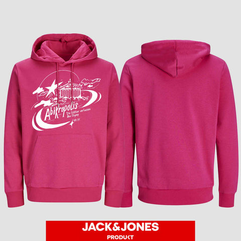 1046 "Abikropolis" ABI Hoodie by Jack&Jones einseitig bedruckt