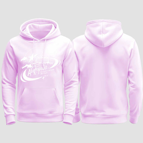 1046 "Abikropolis" Abi regular College Hoodie einseitig bedruckt