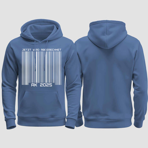 1026 "Abschluss" Abschluss regular College Hoodie einseitig bedruckt