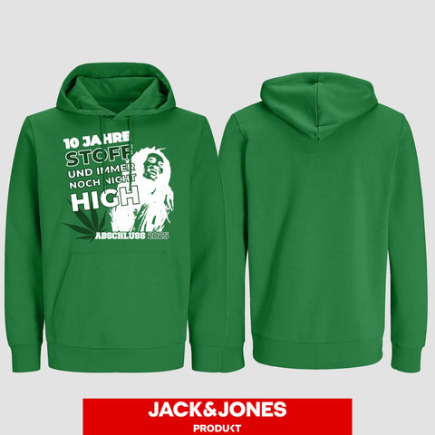 1030 "10 Jahre Stoff" Abschluss Hoodie by Jack&Jones einseitig bedruckt