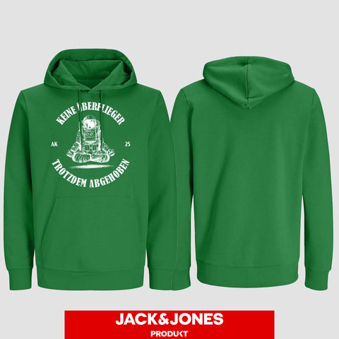 1043 "Überflieger" Abschluss Hoodie by Jack&Jones einseitig bedruckt