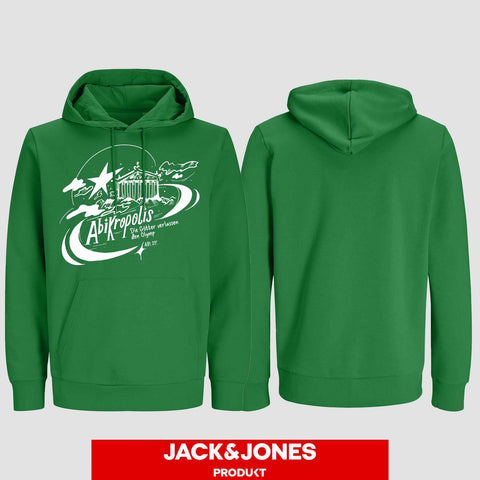 1046 "Abikropolis" ABI Hoodie by Jack&Jones einseitig bedruckt