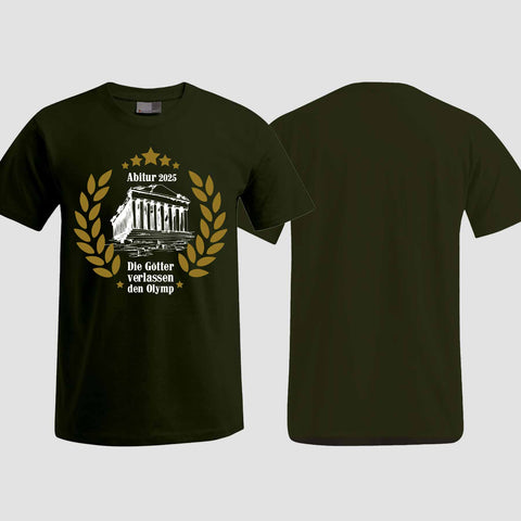 1040 "Olymp" ABI T-Shirt einseitig bedruckt