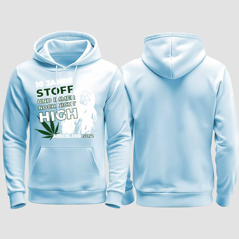 1030 "der Stoff" Abschluss regular College Hoodie einseitig bedruckt