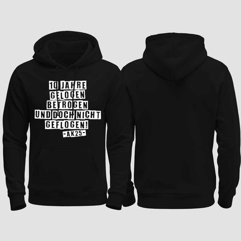1031 "nicht geflogen" Abschluss regular College Hoodie einseitig bedruckt