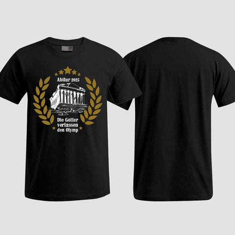 1040 "Olymp" ABI T-Shirt einseitig bedruckt