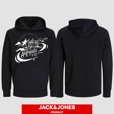 1046 "Abikropolis" ABI Hoodie by Jack&Jones einseitig bedruckt