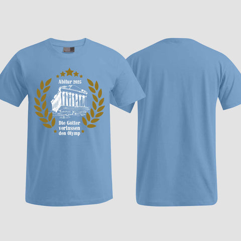 1040 "Olymp" ABI T-Shirt einseitig bedruckt