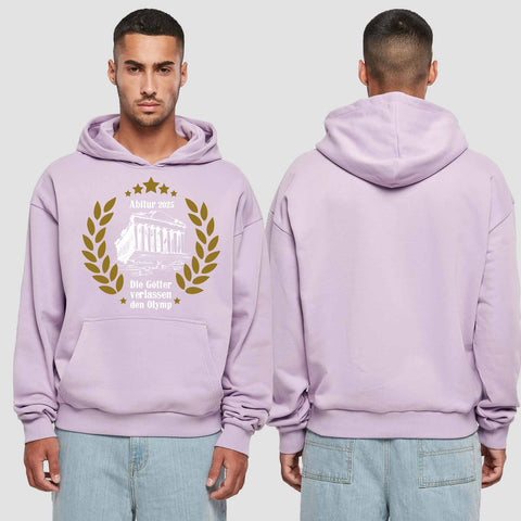 1040 "Olymp" Abi Premium Oversize Hoodie einseitig bedruckt