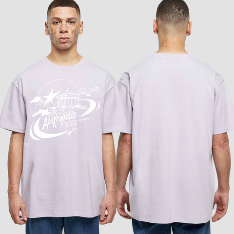 1046 "AbiKropolis" ABI Oversize T-Shirt einseitig bedruckt