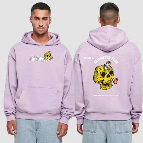 1056 "Abikalypse" Abi Premium Oversize Hoodie beidseitig bedruckt