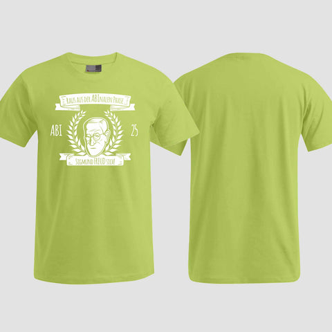 1005 "Abinale Phase" Abi T-Shirt einseitig bedruckt