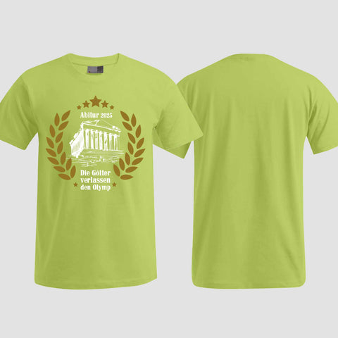 1040 "Olymp" ABI T-Shirt einseitig bedruckt