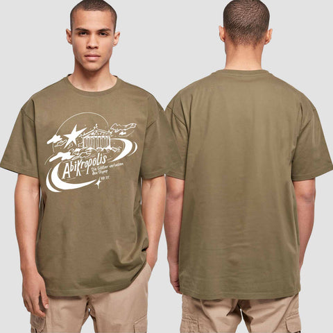 1046 "AbiKropolis" ABI Oversize T-Shirt einseitig bedruckt