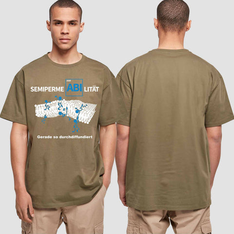 1033 "duchdiffundiert" ABI Oversize T-Shirt einseitig bedruckt