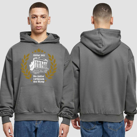 1040 "Olymp" Abi Premium Oversize Hoodie einseitig bedruckt