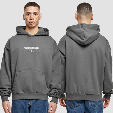 1024 "Abschlussklasse" Abschluss Premium Oversize Hoodie einseitig bedruckt