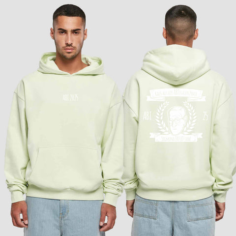 1007 "ABInale Phase" Abi Premium Oversize Hoodie beidseitig bedruckt