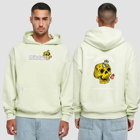 1056 "Abikalypse" Abi Premium Oversize Hoodie beidseitig bedruckt