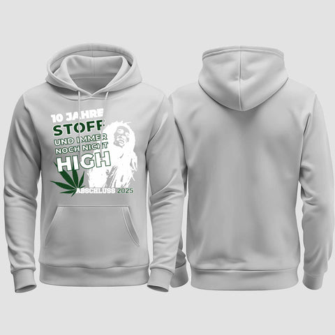 1030 "der Stoff" Abschluss regular College Hoodie einseitig bedruckt