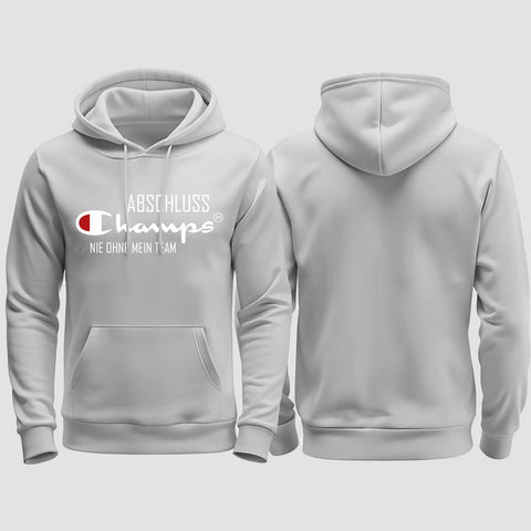 1028 "Abschluss Champs" Abschluss regular College Hoodie einseitig bedruckt
