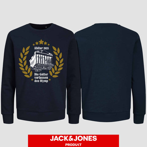 1040 "Olymp" Abi Sweatshirt by Jack&Jones einseitig bedruckt