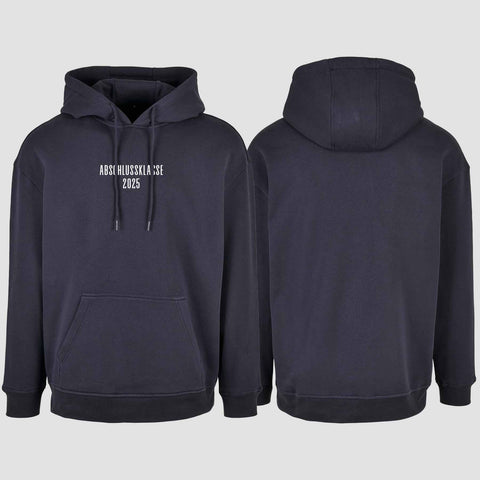 1024 "Abschlussklasse 2025" Abschluss Oversize Hoodie einseitig bedruckt