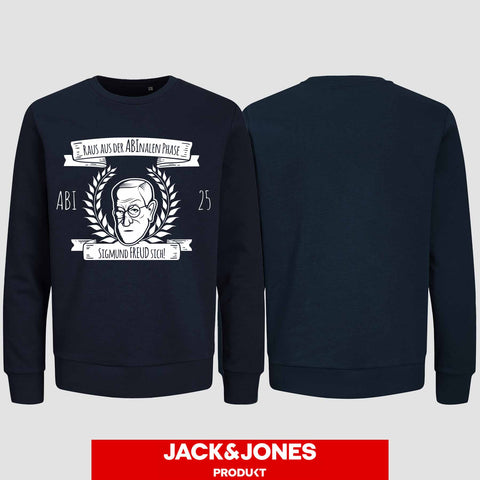 1005 "Abinale Phase" Abi Sweatshirt by Jack&Jones einseitig bedruckt