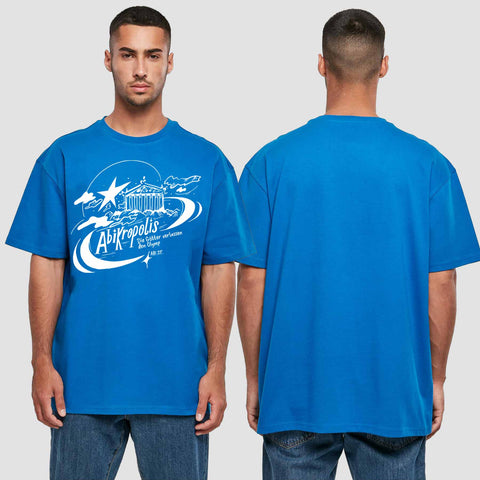 1046 "AbiKropolis" ABI Oversize T-Shirt einseitig bedruckt