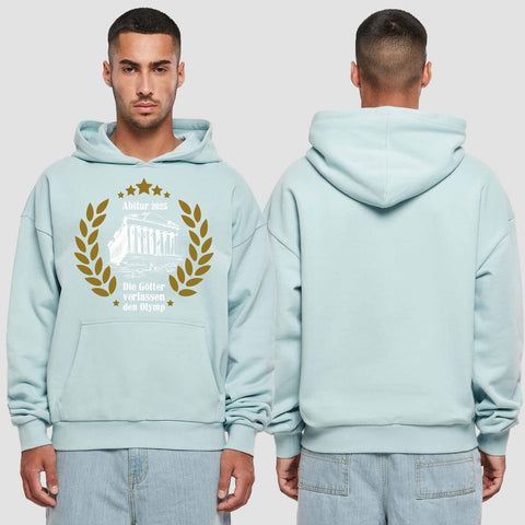 1040 "Olymp" Abi Premium Oversize Hoodie einseitig bedruckt