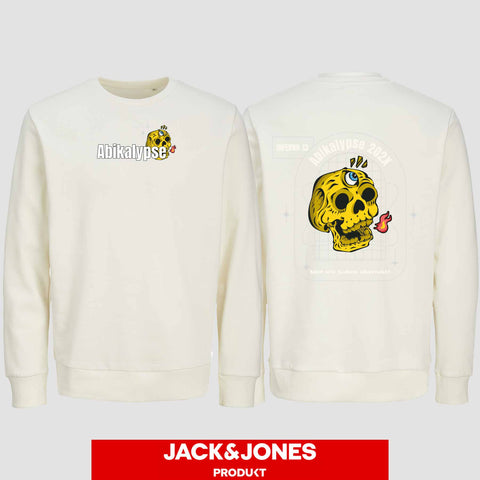 1056 "Abikalypse" Abi Sweatshirt by Jack&Jones beidseitig bedruckt