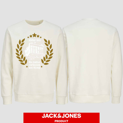 1040 "Olymp" Abi Sweatshirt by Jack&Jones einseitig bedruckt
