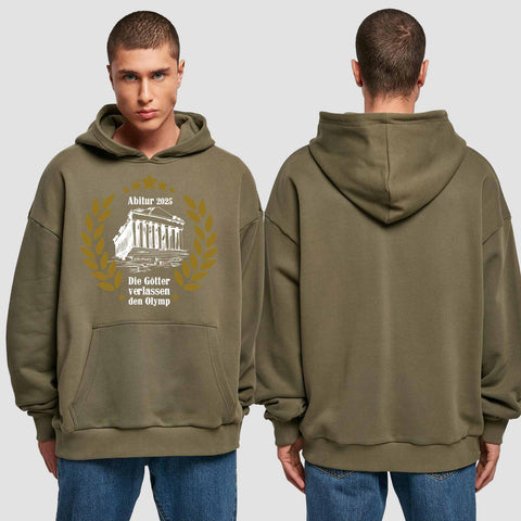 1040 "Olymp" Abi Premium Oversize Hoodie einseitig bedruckt