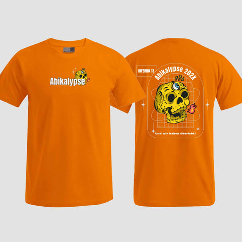 1056 "Abikalypse" Abi T-Shirt beidseitig bedruckt