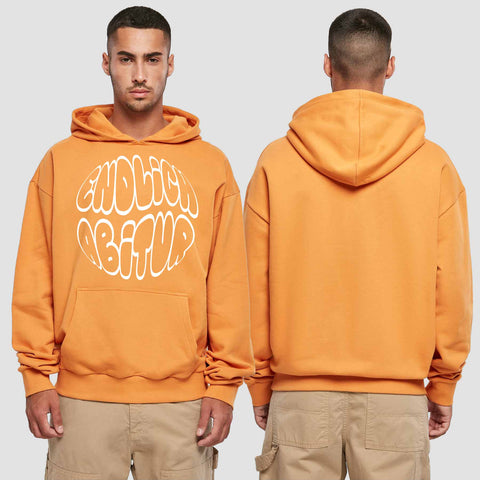1038 "endlich Abitur" Abi Premium Oversize Hoodie einseitig bedruckt
