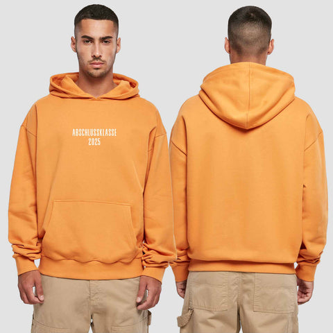 1024 "Abschlussklasse" Abschluss Premium Oversize Hoodie einseitig bedruckt