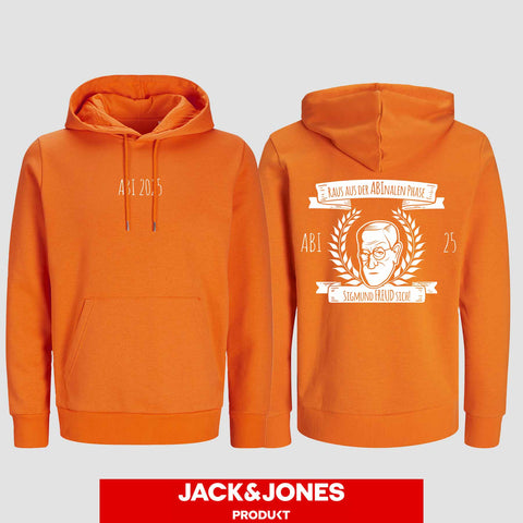 1007 "Abinale Phase" Abi Hoodie by Jack&Jones beidseitig bedruckt